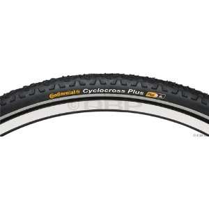  Continental Cyclocross Plus Tire 700x35 Black Folding 