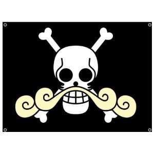  One Piece Gold Roger Pirates Flag Wall Scrolls Toys 