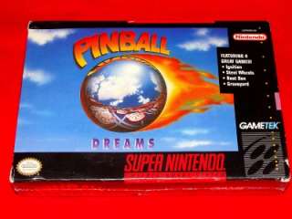 SEALED IN BOX Pinball Dreams Nintendo NES Complete CIB  