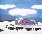 Woody Jackson SNOW CLOUDS Limited Edition Lithograph HS# COA❋