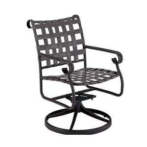  Seville Swivel Rocking Dining Chair   Aluminum Patio 