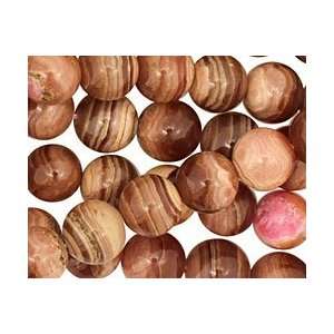  Brown Rhodochrosite Beads Round 12mm Arts, Crafts 