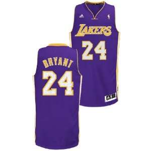 Kobe Bryant Youth Los Angeles Lakers Purple Replica Basketball Jersey 