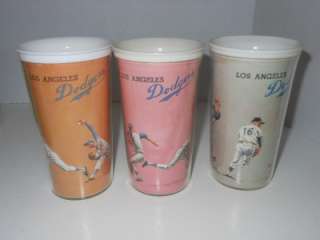 11 L.A. DODGERS 1965 VOLPE TUMBLERS GIVEAWAY UNION 76  2 KOUFAX  