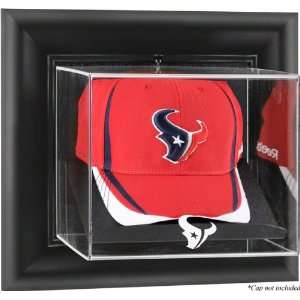   Texans Framed Wall Mounted Logo Cap Display Case
