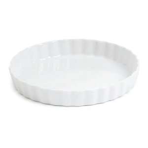  Royal Industries ROY R 3 MW 10 10 Fluted Ceramic Quiche 