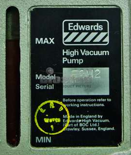 Edwards E2M2 High Vacuum Pump  
