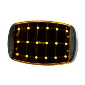   SDL 50 A Amber LED Emergency Flashing Light with 18 LEDs Automotive