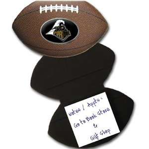  Purdue Boilermakers Note Pad   Football Shaped Office 