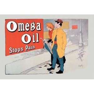  Vintage Art Omega Oil   01355 9