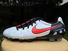 DS NIKE AIR TOTAL 90 FG LASER III WHITE RED sz 11 soccer cleats t90