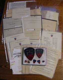 WW2 US 6850th WAR CRIMES TRIALS GROUPING PATCHES AUTOGRAPHS DOCUMENTS 