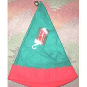  Santas Hellper Green and Red Hat Custom Embroidered