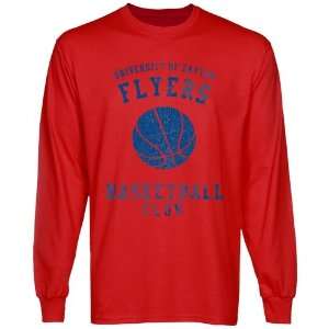  Dayton Flyers Club Long Sleeve T Shirt   Red Sports 