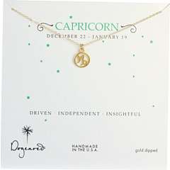 Dogeared Jewels Capricorn Zodiac Necklace    