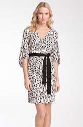 Donna Ricco Blouson Sleeve Faux Wrap Jersey Dress $118.00