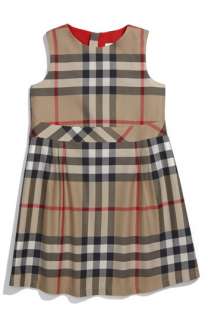 Burberry Check Print Dress (Little Girls)  