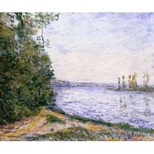 FRAMED oil paintings   Alfred Sisley   24 x 20 inches   The Seine near 