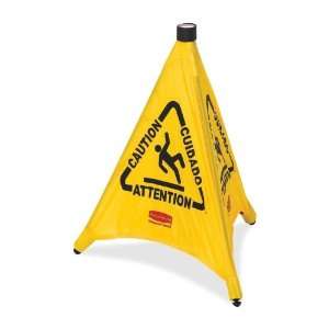  RUBBERMAID Pop Up Safety Cones   Yellow