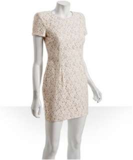French Connection ivory lace Fast Libby sheath dress   up to 