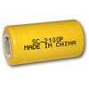 Batteriesinaflash HiDrain SubC Size Rechargeable Battery 2100mAh NiCd 