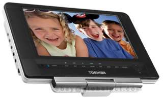 TOSHIBA SDP93S 9” PORTABLE DVD Player ~SWIVEL/FLIP LCD 22265002230 
