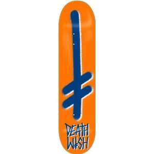   625 Orange Blue Skateboard Decks 