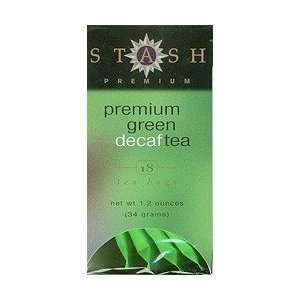 Stash Tea Company   Premium Green   Decaffeinated Tea Blends 18 Count