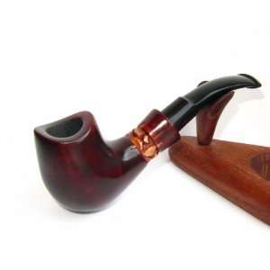  Pear Wood Hand Carved Tobacco Smoking Pipe Saddle 