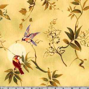  45 Wide Whispering Woods Bird Song Autumn Fabric By The 
