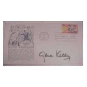 Gene Kelly Autographed 50th Anniversary Year of Talking Pictures first 