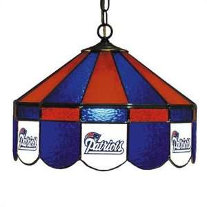 Imperial 18 4011 New England Patriots Stained Glass Pub Light Style 