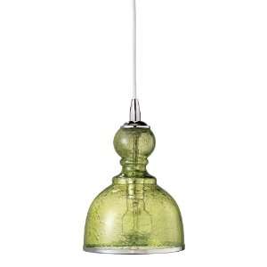  Jamie Young St Charles Celadon Glass Pendant Chandelier 