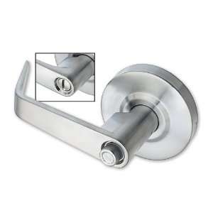 Commercial Door Lock, Passage Function, ANSI Grade 2, Satin Chrome 