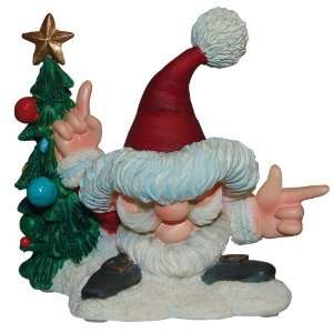  Cool Dude Santa Holiday Figurine