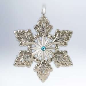  Stamped Snowflake 2012 Hallmark Ornament