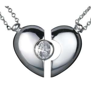  Petra Azar Silver Magnetic Seed of Love Heart Pendant 