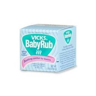 Vicks Vaporub Baby Rub Soothing Ointment, 1.76 oz