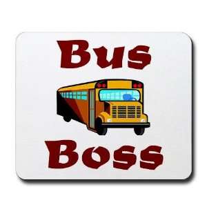  School Bus Driver Kids Mousepad by  Office 