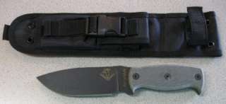 NEW Ontario Ranger AFGHAN Knife Black Micarta 9419BM US  