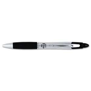 Zebra 22410   Z Grip MAX Ballpoint Retractable Pen, Black 
