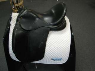 Used Beval LTD Dressage Saddle 17 Black  