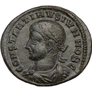 CONSTANTINE II Jr. 337AD Ancient Authentic Roman Coin GATE