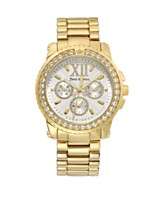 Juicy Couture Watch, Womens Pedigree Gold Plated Stainless Steel 