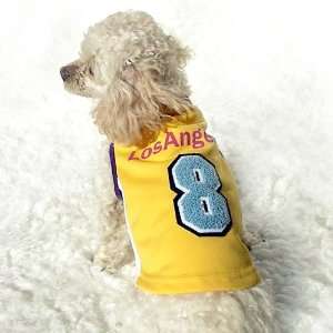  Vintage Kobe Bryant #8 Lakers Dog Jersey Sports 