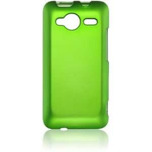  HTC EVO Shift 4G Rubberized Shield Hard Case   Green (Free 
