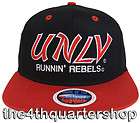 Wholesale Lot of 6 UNLV Runnin Rebels Retro Script Snapback Cap Hat 