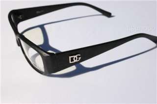 NEW DG Clear Lens Designer Sun glasses nerd Black Matte  