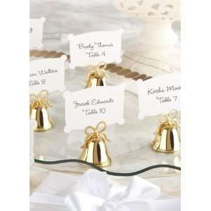   Kissing Bells Place Card Holder Set of 24 Style 12008GD Kitchen