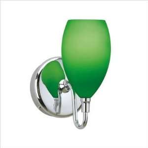  W.A.C. G613 GR Cased Glass Dome Wall Sconce Shade in Green 
